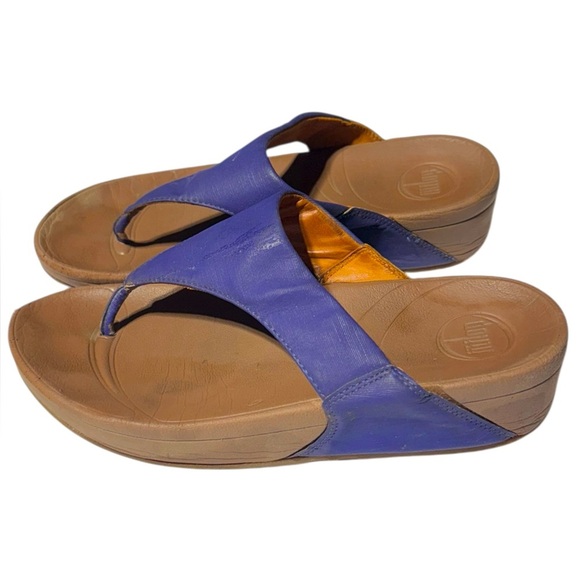 Fitflop Purple/ Blue Women’s Comfort Sandals Size 7 - Picture 1 of 6